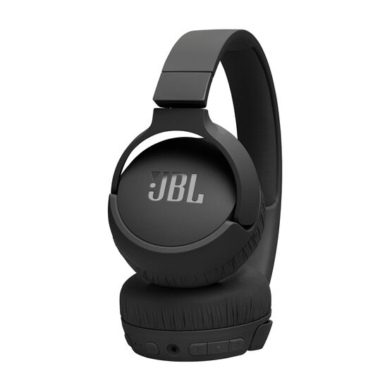 JBL Tune 670NC - Black - Adaptive Noise Cancelling Wireless On-Ear Headphones - Detailshot 2 JBL Tune 670NC - Black - Adaptive Noise Cancelling Wireless On-Ear Headphones - Detailshot 2